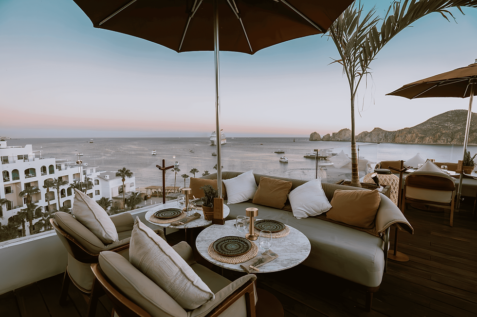 Craft Los Cabos, restaurante con terraza