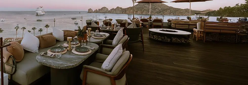Rooftop en Cabo San Lucas con vista al mar