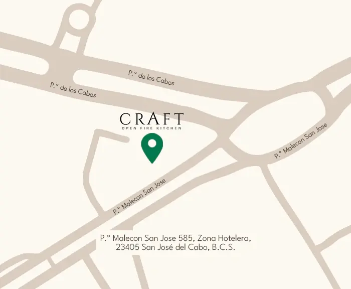 Map of Craft San Jose location