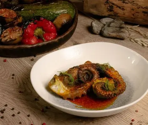 Grilled Octopus at Craft Cabo