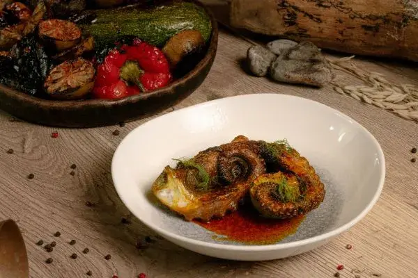 Grilled Octopus at Craft Cabo